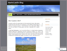 Tablet Screenshot of martindmcahill.wordpress.com