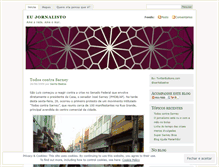 Tablet Screenshot of eujornalisto.wordpress.com