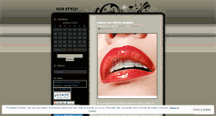 Desktop Screenshot of modastyle.wordpress.com