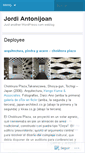 Mobile Screenshot of jordiantonijoan.wordpress.com