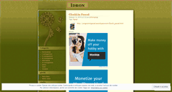 Desktop Screenshot of idron95.wordpress.com
