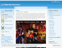 Tablet Screenshot of lapetitefille.wordpress.com