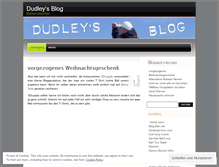 Tablet Screenshot of dudleys.wordpress.com