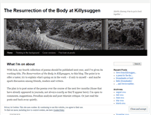 Tablet Screenshot of killysuggen.wordpress.com