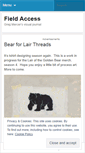 Mobile Screenshot of fieldaccess.wordpress.com