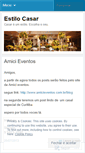 Mobile Screenshot of estilocasar.wordpress.com