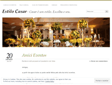 Tablet Screenshot of estilocasar.wordpress.com
