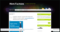 Desktop Screenshot of newsfalticeni.wordpress.com