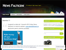 Tablet Screenshot of newsfalticeni.wordpress.com