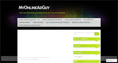 Desktop Screenshot of myonlineadguy.wordpress.com