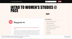 Desktop Screenshot of pacewrittenwomen.wordpress.com