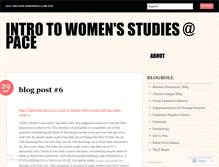 Tablet Screenshot of pacewrittenwomen.wordpress.com