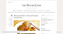 Desktop Screenshot of macrochef.wordpress.com