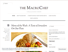 Tablet Screenshot of macrochef.wordpress.com