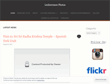 Tablet Screenshot of lmsorenson.wordpress.com