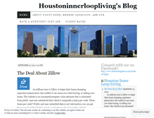 Tablet Screenshot of houstoninnerloopliving.wordpress.com