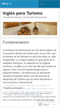 Mobile Screenshot of inglesparaturismo.wordpress.com