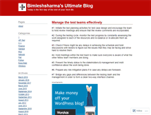 Tablet Screenshot of bimleshsharma.wordpress.com