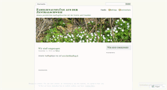 Desktop Screenshot of familienausflug.wordpress.com