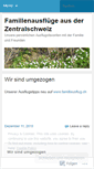 Mobile Screenshot of familienausflug.wordpress.com