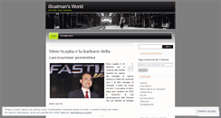 Desktop Screenshot of iscatman.wordpress.com