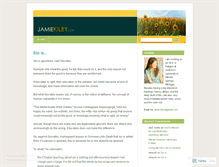 Tablet Screenshot of jamiekiley.wordpress.com