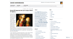 Desktop Screenshot of davidhargreaves.wordpress.com