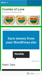 Mobile Screenshot of crumbsoflove.wordpress.com