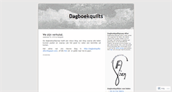 Desktop Screenshot of dagboekquilts.wordpress.com