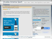 Tablet Screenshot of druidasamericasportscience.wordpress.com