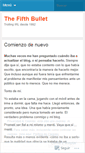 Mobile Screenshot of fifthbullet.wordpress.com