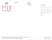 Tablet Screenshot of poshpastriesdc.wordpress.com