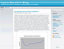 Tablet Screenshot of lauramorelli.wordpress.com