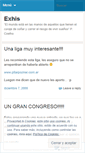 Mobile Screenshot of exhis.wordpress.com