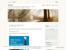 Tablet Screenshot of exhis.wordpress.com