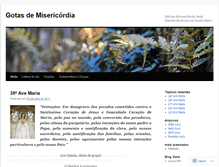 Tablet Screenshot of gotasdemisericordia.wordpress.com
