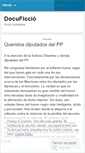 Mobile Screenshot of docuficcio.wordpress.com