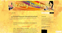 Desktop Screenshot of beautyinsideus.wordpress.com