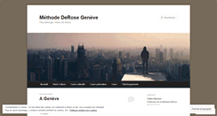 Desktop Screenshot of methodederose.wordpress.com