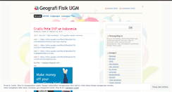 Desktop Screenshot of gefis.wordpress.com