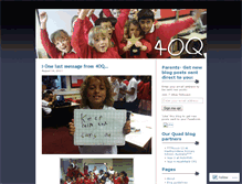 Tablet Screenshot of 4oqblog.wordpress.com