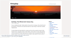 Desktop Screenshot of kirbaybay.wordpress.com