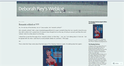 Desktop Screenshot of deborahrey.wordpress.com