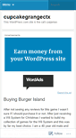 Mobile Screenshot of cupcakegrangectx.wordpress.com