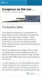 Mobile Screenshot of gorgeousontherun.wordpress.com