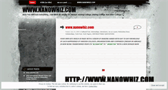 Desktop Screenshot of nanovision.wordpress.com