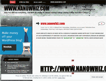 Tablet Screenshot of nanovision.wordpress.com