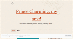 Desktop Screenshot of princecharmingmyarse.wordpress.com