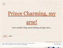 Tablet Screenshot of princecharmingmyarse.wordpress.com