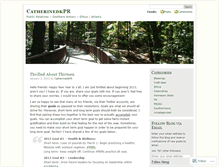 Tablet Screenshot of catherinedkpr.wordpress.com